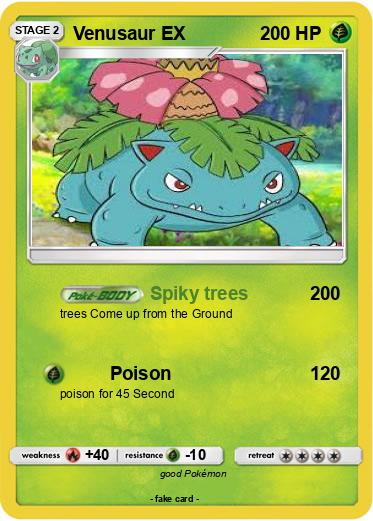 Pokemon Venusaur EX
