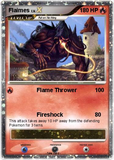 Pokemon Flaimes