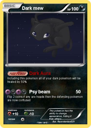 Pokemon Dark mew