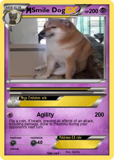 Pokemon Smile Dog