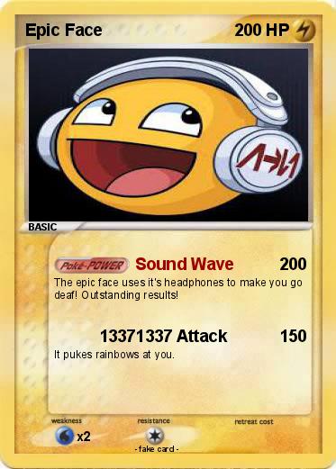 Pokemon Epic Face