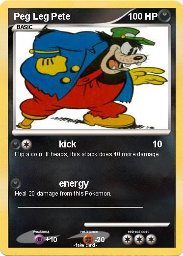 Pokemon Peg Leg Pete