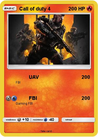 Pokemon Call of duty 4