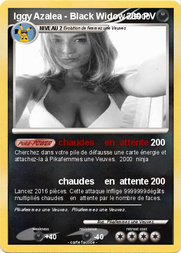 Pokemon Iggy Azalea - Black Widow