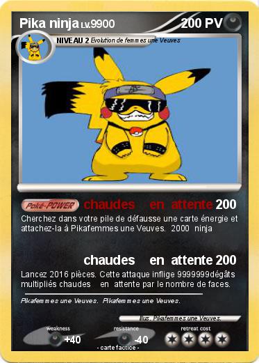 Pokemon Pika ninja