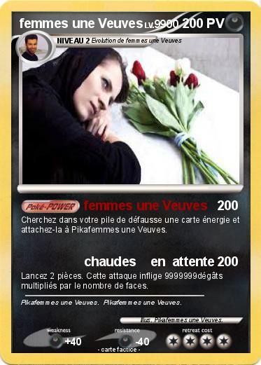 Pokemon femmes une Veuves