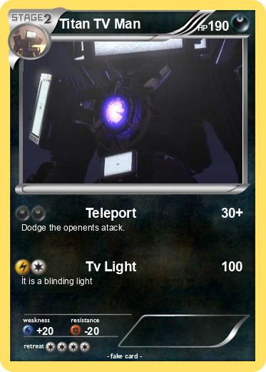 Pokemon Titan TV Man