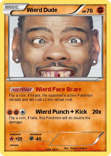 Pokemon Wierd Dude