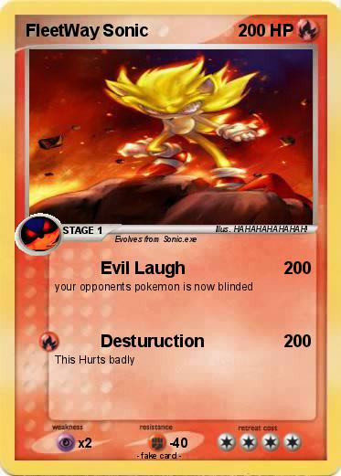Pokemon FleetWay Sonic