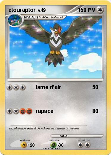 Pokemon etouraptor