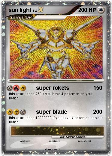Pokemon sun light