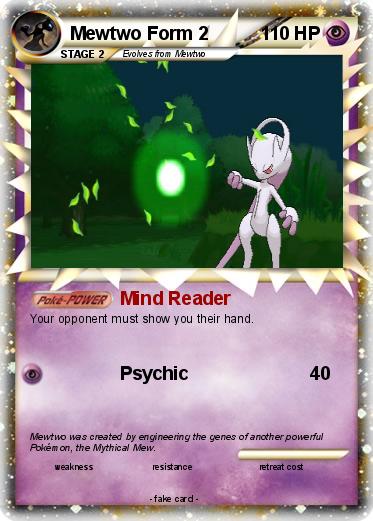 Pokemon Mewtwo Form 2