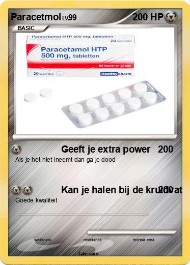 Pokemon Paracetmol