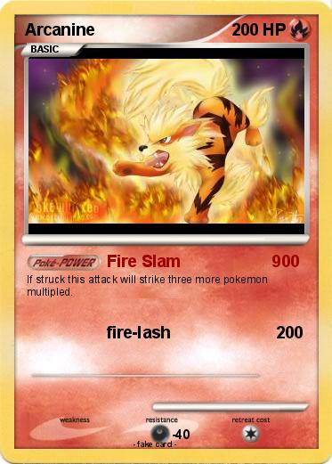 Pokemon Arcanine