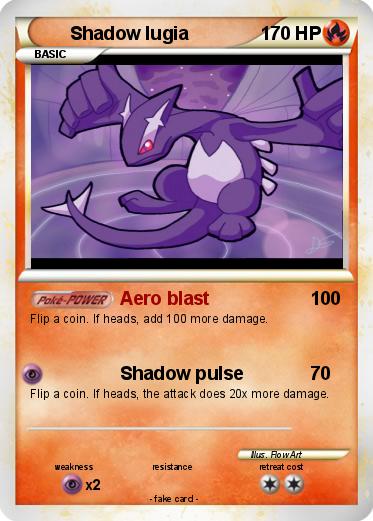 Pokemon Shadow lugia