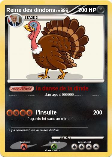 Pokemon Reine des dindons