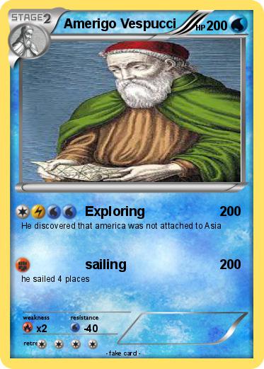 Pokemon Amerigo Vespucci
