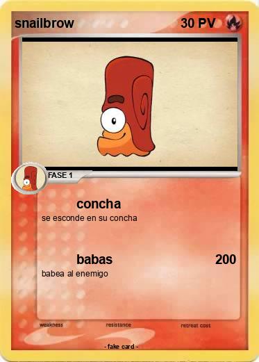 Pokemon snailbrow