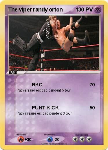 Pokemon The viper randy orton