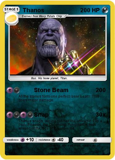 Pokemon Thanos