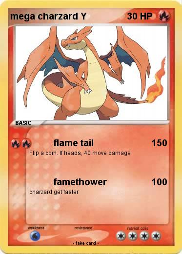 Pokemon mega charzard Y