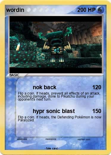 Pokemon wordin