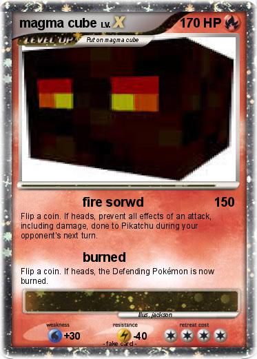 Pokemon magma cube