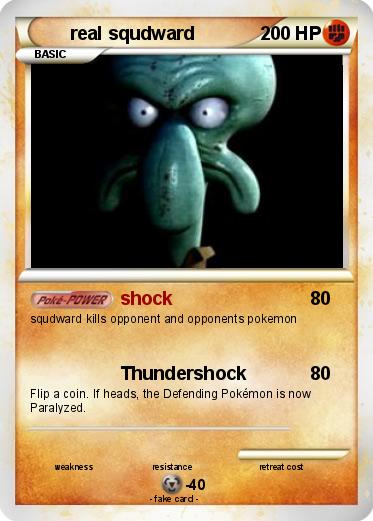 Pokemon real squdward