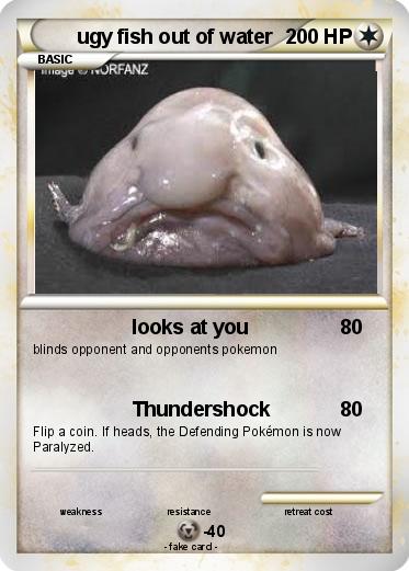 Pokemon ugy fish out of water