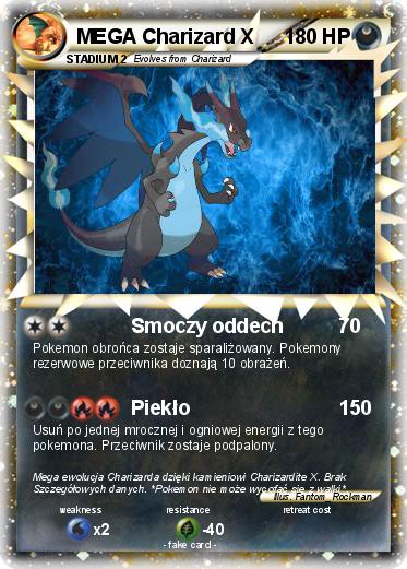 Pokemon MEGA Charizard X