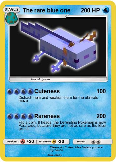 Pokemon The rare blue one