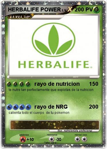 Pokemon HERBALIFE POWER
