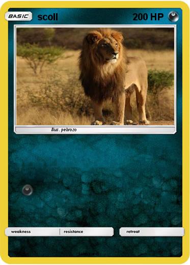 Pokemon scoll
