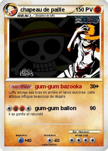 Pokemon chapeau de paille