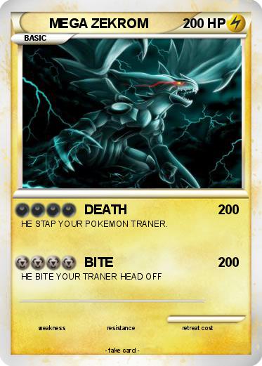 Pokemon MEGA ZEKROM
