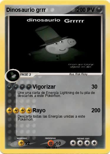 Pokemon Dinosaurio grrr