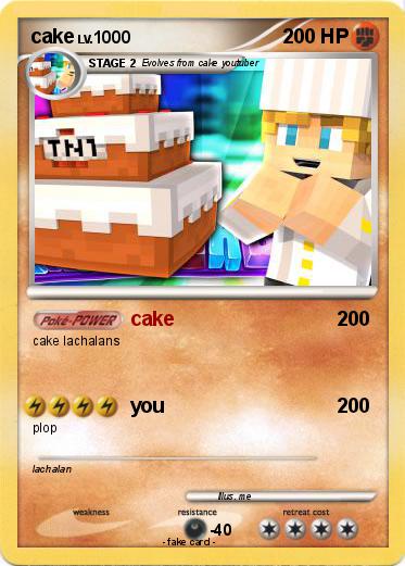 Pokemon cake