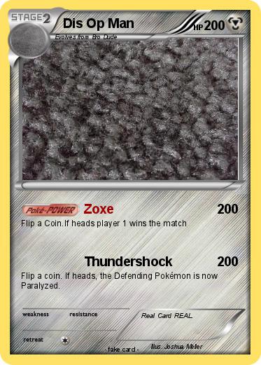 Pokemon Dis Op Man
