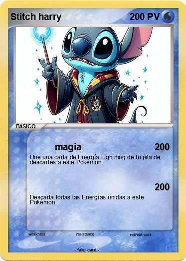 Pokemon Stitch harry