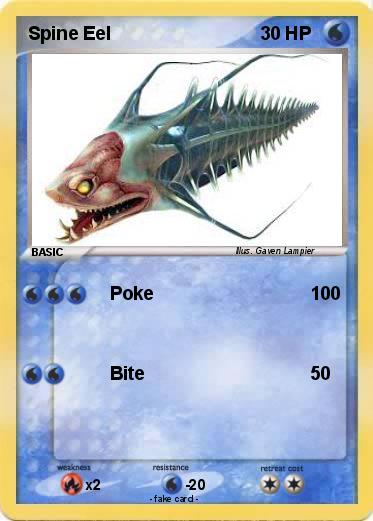 Pokemon Spine Eel