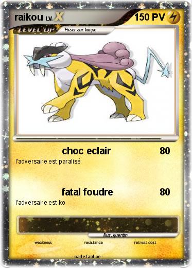Pokemon raikou