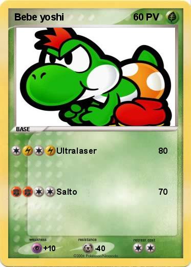 Pokemon Bebe yoshi