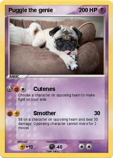 Pokemon Puggle the genie