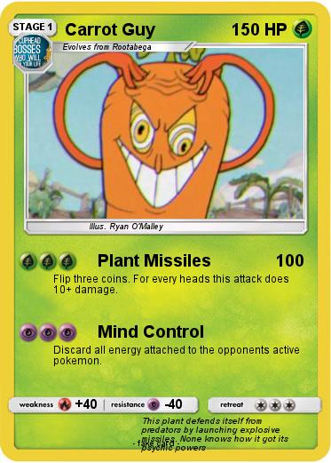 Pokemon Carrot Guy