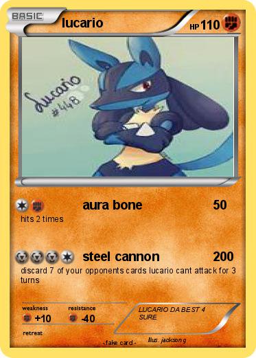 Pokemon lucario