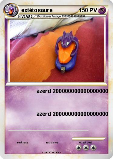 Pokemon extétosaure