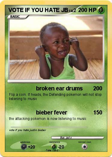 Pokemon VOTE IF YOU HATE JB