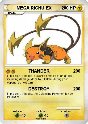 Pokemon MEGA RICHU EX