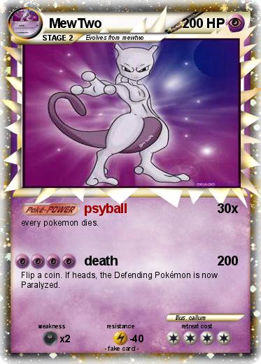Pokemon MewTwo