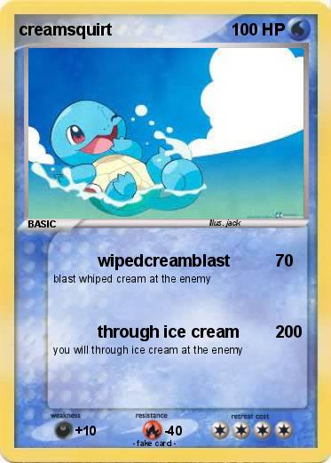 Pokemon creamsquirt